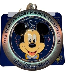 NWT Disney 50th Anniversary Mickey Spinner Ornament